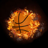 Basketball on Fire