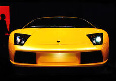 Yellow Lamborghini
