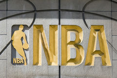 Carved NBA Logo