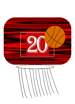 Animated Gif of a Basketball Goal